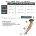 thumbnail image 2 of Truform Compression Arm Sleeve, Dot Top: 15 - 20 mmHg, Beige, Small, 2 of 7