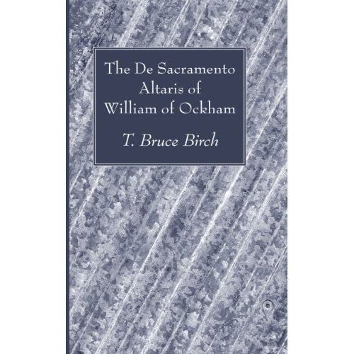 Le de Sacramento Autelis de William d'Ockham