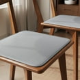 thumbnail image 4 of Nkmbld Chair Cushions Seat Cushion, Ice Silk Chair Seat Cushion Polyester Fiber Material Summer Non Slip Breathable Chair Pads for Office, Gray, 4 of 8