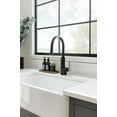 thumbnail image 7 of Moen STo Matte Black One-Handle Pulldown Kitchen Faucet, 7 of 7