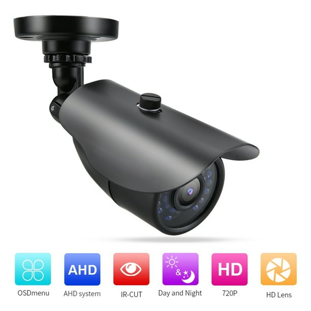 Cámara De Vigilancia Tipo Bala, Cámaras De Seguridad Plug And Play Para Seguridad En El Hogar Para Uso En Interiores Y Exteriores