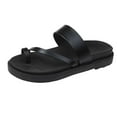 thumbnail image 2 of DPTALR Femmes Ouvertes Sandales Slide Tongs Plage Pantoufles Chaussures Plates, 2 of 8
