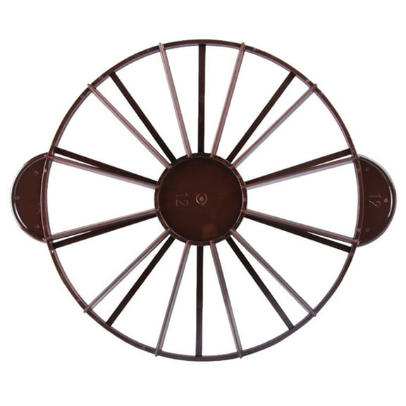 Necvior Cake Portion Slice Marker 10/12 Piece Equal Portion Round Cake Bread Divider Cutter Slicer Ring Safe DIY Baking Tools