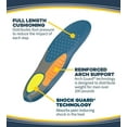 thumbnail image 4 of Dr. Scholl's Heavy Duty Support Pain Relief Orthotics, Size 8-14 1 ea (Pack of 4), 4 of 4