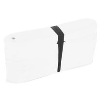 100 PVC Garden Pot Marker Stakes Plastic Waterproof Plant Tags Yard Nursery Plant Identification Stakes white