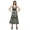 Black4, variant on Moomaya V-Neck Spaghetti Strap Sleeveless Flair Dress Printed Summer Clothing