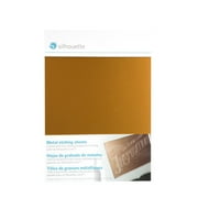 Silhouette Curio Metal Etching Sheets 5"X7" 3/Pkg-Black, Gold, Pink