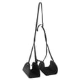 thumbnail image 1 of Hamaca Con Pedal, Accesorio De Viaje Cómodo Negro, Hamaca Para Pies De Viaje De Tela Oxford Para Vuelos De Larga Distancia, 1 of 7