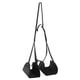 thumbnail image 1 of Hamaca Con Pedal, Accesorio De Viaje Cómodo Negro, Hamaca Para Pies De Viaje De Tela Oxford Para Vuelos De Larga Distancia, 1 of 7