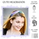 thumbnail image 5 of diademas anudadas de sirena para niñas, accesorios para el cabello de niña pequeña, diademas con nudo para niños, bandas para la cabeza con tinte de corbata cruzada, diadema de sirena para fiestas Ormromra HMHZ564, 5 of 8