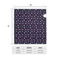thumbnail image 5 of Lsque Skulls In Floral Mailbox Cover Standard Size ,Magnetic Mailbox Covers Post Wraps Letter Box Cover -21x18 in, 5 of 9