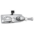 thumbnail image 1 of Dura Faucet Shower Control Valve DF-SA100L-CP 2 Valve; Single Piece Wall Mount; Washerless Cartridge Valve; 4 Inch Center Distance; 2 Hole Application; Lever Designer Handle; Chrome Plated; Plastic, 1 of 4