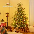 thumbnail image 3 of Costway 7 FT Artificial Christmas Tree with 1102 Branch Tips 350 LED Lights 8 Lighting Modes, 3 of 10