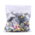 thumbnail image 2 of 500pcs Assorted Plastic Car Door Trim Clip Bumper Fastener Retainer Rivet Push Pin Kit Vehicle  Fuses, 2 of 8