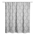 thumbnail image 2 of Creative Products Leafy Medallions Gray 71 x 74 Shower Curtain, 2 of 2