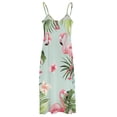 thumbnail image 5 of Flamingo Pattern Fine Art Sleeveless Dress Summer Dress Woman 2025, 5 of 7