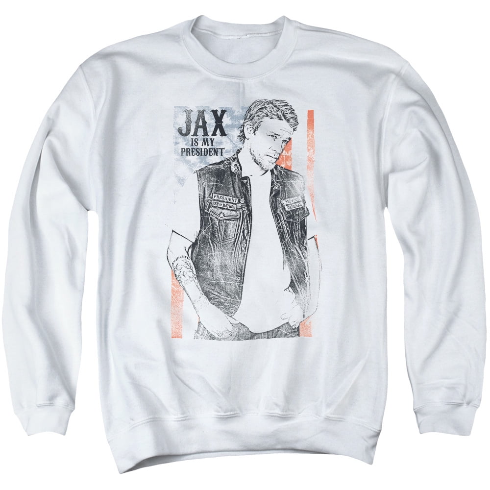 Jax President Adult Crewneck Sweatshirt Sons Of Anarchy