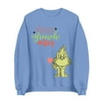 thumbnail image 3 of Grinch Chandail en Molleton Femme Grande Taille Mode Décontractée Imprimé de Noël Manches Longues Col Rond Chandail Ample Chandails en Molleton Grinch Imprimé, L, 3 of 4