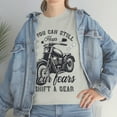 thumbnail image 4 of If you can still hear your fears, Motorcycle Unisex Heavy Cotton Tee, 4 of 9