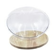 thumbnail image 2 of Xuanheng Clear Capsule Cat Bed Activity Centre Semi Circular Bed for Cat Kitty Kitten 30cm, 2 of 8