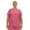 HOT PINK, variant on HEAL+WEAR Women Plus Size V-Neck Scrub Top with Multiple Pockets 4-Way Stretch Comfortable Clinical Workwear for Nurses