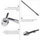 thumbnail image 3 of Milisten 2Ud Bloques Elevadores Para Delantera De Soporte Estable Negro, 3 of 8