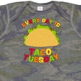 thumbnail image 4 of Inktastic Every Day is Taco Tuesday Boys or Girls Baby Bodysuit, 4 of 5