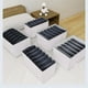 thumbnail image 5 of Guardarropa ropa divisora ​​canasta plegable armario cajón insertar caja sujetador ropa interior jeans organizador dormitorio interior uso grande AweSitey HA028155-01, 5 of 7