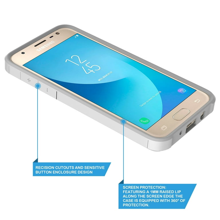 Rosebono Compatible with Samsung Galaxy J3 Achieve/J3 Star/J3 V