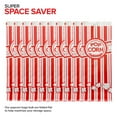 thumbnail image 4 of Stock Your Home 2 oz Paper Popcorn Bags Bulk (100 Pack) Large Red & White Pop-Corn Bag Disposable, 4 of 7