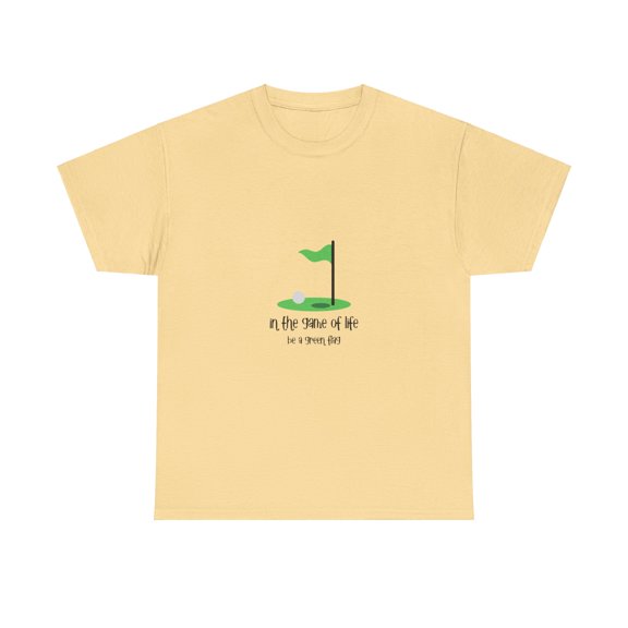 Be a Green Flag Unisex Heavy Cotton Tee
