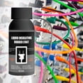 thumbnail image 4 of Cinta eléctrica líquida, botella de 1.7 para uso en interiores y exteriores, pegamento de alta temperatura de secado rápido, buen aislamiento, , negro Negro 50ml SM SunniMix Pegamento eléctrico líquido, 4 of 8