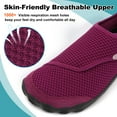 thumbnail image 5 of Leisfit Women Men Wide Diabetic Barefoot Shoes Adjustable Walking Sneakers, 5 of 5