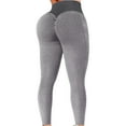 thumbnail image 4 of Leggings For Women - High Waist Yoga Pants - Stretchy, Soft, Breathable Workout Leggings - Moisture Wicking, Quick Drying Butt Lifting Leggings with Tummy Control, 4 of 7