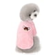 thumbnail image 2 of Suéter para perro, paquete de suéteres para perros o gatos pequeños y medianos, ropa cálida de franela suave para mascotas, para perros, niñas o niños, camisa para perro chamarra, chamarra (L, rosa), 2 of 5
