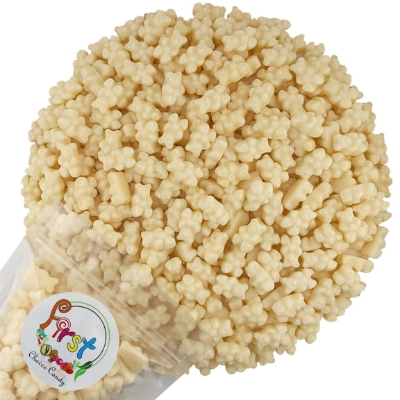 FirstChoiceCandy Gummy Sweet Bears ( Sweet White Strawberry-Banana Bears , 2 Pound )