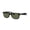 Matte Black On Transparent Frame | G-15 Green Lens, variant on RB2132 NEW WAYFARER COLOR MIX Square Shape Sunglasses Matte Black Frame | G-15 Green Lens 55mm
