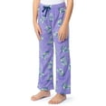 thumbnail image 3 of Fruit of the Loom Girl's Long Sleeve Fleece Pajama Set, 2-Piece, Sizes 4-16, 3 of 8