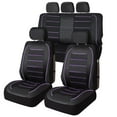 thumbnail image 1 of Universal Fit Car Seat Cover – Full Set of Automotive Car Seat Covers, Premier Leatherette Seat Covers, Water-resistant Seat Protector for Cars, Trucks, SUVs and Vans, 1 of 6