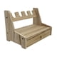 thumbnail image 5 of Organizador de herramientas Estante de almacenamiento de madera Accesorios multifuncionales Compacto Fácil de Con cajón, 5 of 9