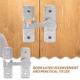 thumbnail image 4 of OULII Metal Door Latch Barn Lock Simple Design for Privacy and Security 180 Degree Positioning 1Pcs, 4 of 8