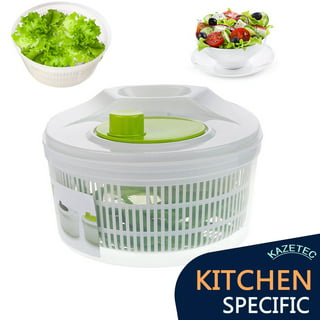 RTMAXCO Salad Spinner, 5L Fruits Vegetable Washer Dryer, Fruits and  Vegetables Dryer, Lettuce Spinner & Fruit Veggie Wash.
