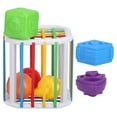 thumbnail image 2 of Baby Shape Sorting Toy, Safe Multi Sensory Shape Toys Shape Recognition  For Home For 18M+ Children, 2 of 8