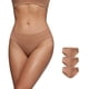 thumbnail image 1 of Calzones CRZ YOGA Softhold Bikini Paquete de 3 Mediano Gravel, 1 of 4
