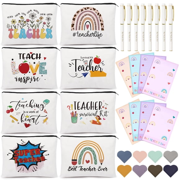 UAREHIBY - Regalos para profesores a granel, Blanco, 32 regalos de agradecimiento al profesor a granel