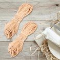 thumbnail image 2 of MIANGASTORE 3 Bundles Raffia Straw for Florist Bouquets Ribbon For Gift Wrapping Raffia Ribbon for Crafts, 2 of 7