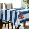 thumbnail image 5 of Yayeee Tablecloths 60" x 120" Rectangle Wrinkle Resistant Party Table Cover, Blue Sailboats, 5 of 8