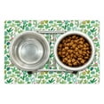 thumbnail image 1 of Cactus Pet Mat for Food and Water, Continuous Cacti Plants Mexican Theme Sketch Illustration on Plain Backdrop, Non-Slip Rubber Mat for Dogs and Cats, 18" X 12", by Ambesonne, 1 of 2