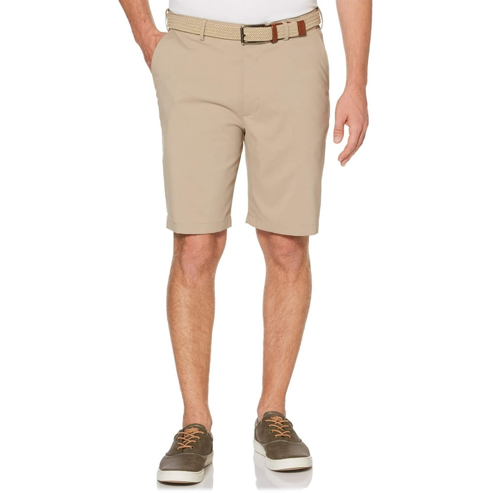 Savane Savane Men's Flat Front Microfiber Stretch Shorts Walmart