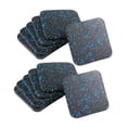 thumbnail image 2 of Almencla 12Pcs Treadmill Mat Rubber Pad Multifunctional Exercise Equipment Pad for Washer black and blue, 2 of 6